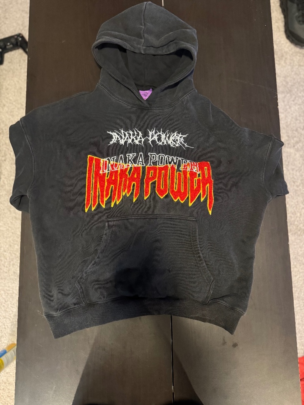 Inaka Power Men's Medium Black Hoodie